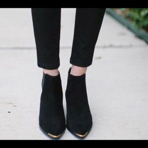 Marc Fisher Yale Suede Booties sz 8